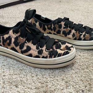 keds x Kate Spade Leopard Triple Decker Sneaker
